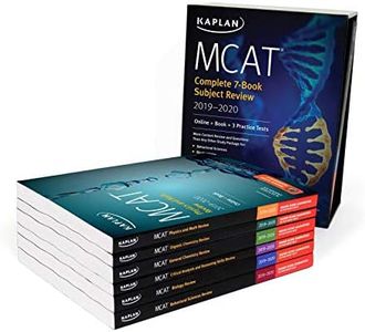 MCAT Complete 7-Book Subject Review 2019-2020: Online + Book + 3 Practice Tests (Kaplan Test Prep)