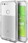 Cellet Odyssey Air Hybrid Series Cell Phone Case for Google Pixel - Clear