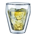 Titlis 10481-10 Double Walled Glasses, Clear