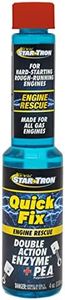 STAR BRITE Star Tron Quick Fix Engine Rescue - Double Action P.E.A. Polyetheramine + Enzyme Technology - for All Gas Engines - 4 OZ Treats 20 Gallons (18604P)
