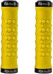 Chooee Bike Handlebar Grips,Bicycle Handlebar Grips for MTB Mountainbike BMX（Black/Red/Green/Blue/Yellow） (Yellow)