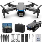 BIGGKIDDO-Drone-with-4K-1080P-HD-Dual-Camera-One-Key-Start-Emergency-Stop-Headless-Mode-Carrying-Case-2-Batteries-Obstacles-360°-Flip-With-Aerial-Photography-Drone-Multicolor (E99)