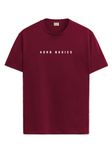 ADRO Tshirt for Men | Printed T shirt for men | 100% Cotton T-shirt |Printed T shirt | T-shirts | RN24-AR2-MR-S Maroon