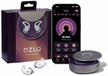 Ozlo Sleepbuds® | Comfortable Side Sleeper Headphones | Up to 10 Hours of Bluetooth LE Streaming | Science-Backed Sleep Sounds | Snore Blocking Comfortable Earbuds