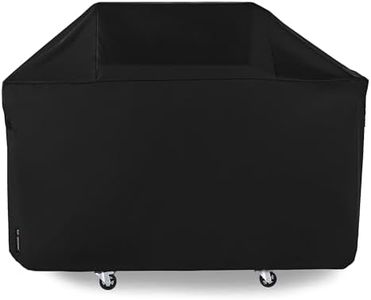 63 Inch BBQ Grill Cover for New 2022 Weber Genesis 300 Series, Heavy Duty Barbecue Covers Compared to Weber 7757, Black