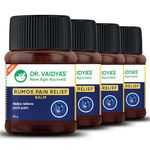 Dr. Vaidya's Rumox Pain Relief Balm | For Head Ache, Body Pain, Joint & Muscle Pain Relief | (50g Each) Pack of 4