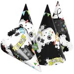 WERNNSAI Video Game Birthday Party Hats - 12 PCS Gaming Party Supplies Paper Cone Hats Party Headwear for Kids Boys Gamer Party Decoration