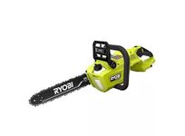 RYOBI 40-Volt HP Brushless 14 in. Electric Cordless Chainsaw (Tool Only) RY405010 (Bulk Packaged), black,yellow