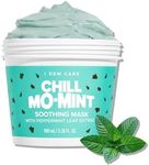 I DEW CARE Wash Off Face Mask - Chill Mo Mint | Soothing Mask with Peppermint Leaf Extract, Korean Face Mask Skin Care for Face, 3.38 Oz