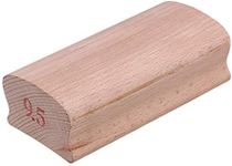 Yibuy 9.5# Wood Radius Sanding Blocks for Guitar Bass Fret Leveling Fingerboard Luthier Tool