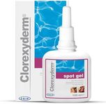 ICF | Clorexyderm Spot Gel | Advanced Cat & Dog Skin Care Gel for Itchy Skin & Wound Relief | Soothes and Moisturizes Irritated Skin | Ideal for Paws, Skin Folds, and Localized Issues