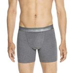 HOM, Mens, HO1 Long Boxer Briefs, Heather Grey, XXL