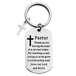 Vadaka Appreciation Gift Keyring Thank You Gift Keyring Keychain for Pastor Gift Religious Gift Christmas Birthday Gift for Pastor Funny Pastor Keyring Christian Gift for Pastor