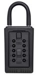 Kidde AccessPoint 001406 KeySafe 3-Key Portable Push-Button Key Box, Black by GE Security