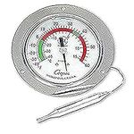 Cooper-Atkins 7112-01-3 Vapor Tension Panel Thermometer with Front Flange, NSF Certified, -40/60°F Temperature Range