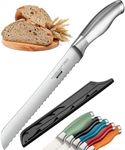 Orblue Serrated Bread Knife with Up