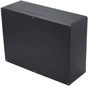 Otdorpatio Project Box IP65 Waterproof Junction Box ABS Plastic Black Electrical Boxes DIY Electronic Project Case Power Enclosure 11.42x8.27x3.94 inch (290x210x100 mm)