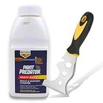 Bartoline Paint Predator Paint Stripper Varnish Stripper 500ml Heavy Duty with 14 in 1 Painters Scraper Tool Curved Professional