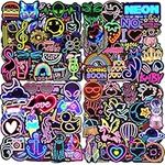 Stickers 200 Pcs Cool Neon Graffiti Sticker Pack, Stickers for Kids Teens Adult, Waterproof Vinyl Stickers, Stickers for Water Bottle Laptop Skateboard Journal Macbook Cup Scrapbook Phone Guitar etc