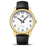 LN LENQIN Ladies Watches Analog Quartz Watches for Women Waterproof Women's Wrist Watches with Leather Strap