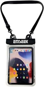 EMSEEK Waterproof Ebook Reader Case Waterproof Tablet Cover Dry eReader Bag Waterproof Holder Pouch for Amazon Kindle Paperwhite Oasis Fire 7 IPAD Mini Passport Wallet Key Fob Money Phone(Black)