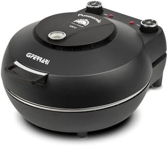 G3 Ferrari - Four à pizza Pummarola en acier inoxydable. La perfection de la pizza à portée de main Thermostat réglable jusqu'à 420 °C. Puissance 1200 W. Poids: 5,2 kg