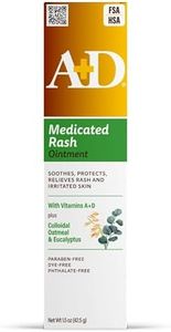 A+D Medicated Rash Ointment 1.5 oz– Relieves Rash & Skin Irritated Skin from Poison Ivy, Eczema, Beard Rash, Bikini Rash, Dry Skin, Chapped Skin, bug bites. Made with Colloidal Oatmeal