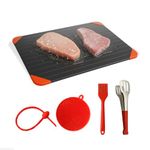 Homiely Defrosting Tray - Fast Thawing tray Defrosting Board and plate for Frozen Meat, Chicken, Defrost thaw plate