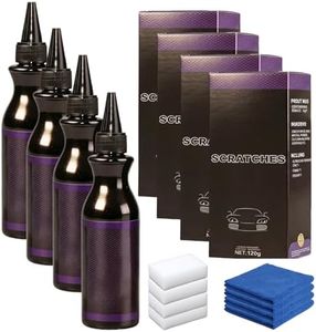 Scratch Remover for Vehicles, 2026 New Car Scratch Repair Kit, Multifunctional Car Paint Scratch Remover for Surface Damage, Portable Car Polishing Wax for All Drivers (4 Set)