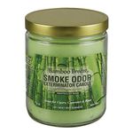 Smoke Odor Exterminator, Bamboo Breeze 13oz Jar Candle, 13 oz