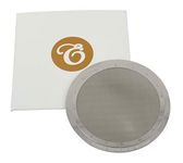 Permanent Reusable Replacement 63mm Filter Disc for Aerobie Aeropress - 35 Micron Filtration