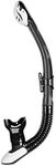 Mares Ergo Dry Snorkel - Black White, One Size