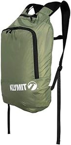 Klymit Day Pack, Lightweight Waterproof Day Hiking Backpack, Green, 20 L