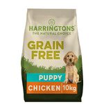 Harringtons Complete Grain Free Hypoallergenic Chicken & Sweet Potato Dry Puppy Food 10kg - Made with All Natural Ingredients