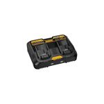 DEWALT 12/20V MAX Charging Station/Dual Charger for Jobsite (DCB102) , Black