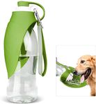 KUTKUT Dog Water Bottle for Walking |Pet Water Dispenser Feeder Container Portable with Drinking Cup Bowl Outdoor Hiking, Travel for Puppy, Dogs & Cats (580 ml)