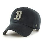 47 Boston Red Sox Black MLB Ballpark Camo Clean Up Cap - One-Size