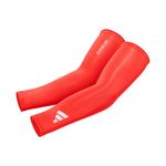Adidas Aeroready Compression Arm Sleeves Red - L/XL