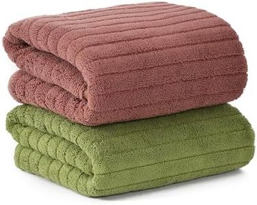 UrbanLeaf Stripe Microfiber Hand Towels, Gym & Workout Towels, Pack of 2 Multicolor 4