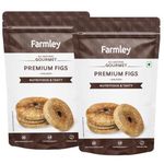 Farmley Anjeer/Figs 200g, each | Afghani Anjeer I Low in Fat | Healthy Snack I Rich Source of Vitamins Dietary Fiber (Pack of 2)