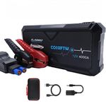 COSSIFTW 4000A Car Jump Starter 12V Booster Power Bank Battery Starter for 14L Gasoline Car and 12.8L Diesel Car Charging Station Generator