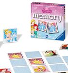 Ravensburger Disney Princess Mini Memory Matching Picture Snap Pairs Game For Kids Age 3 Years and Up