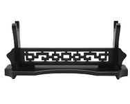 Sword Stand Desktop Samurai Sword Katana Gladiator Sword Holder for Display, One-Tier Sword Rack, Black