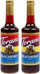 Torani Blackberry Flavour Syrup, 750ml bottle, 2 Pack