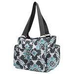 Quatre Vine NGIL Small Zippered Caddy Organizer Tote Bag