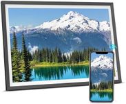 BSIMB 3K 32GB 13.5-Inch Digital Photo Frame Dual Band Wi-Fi, Large Digital Picture Frame Electronic Picture Frame with Touchscreen, Light Sensor, Send Photos & Videos via App/Email Instantly