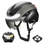 LUMDEER Smart E-Bike Helmet with Light - CPSC & NTA-8776 Certified - Class 3 E-Bikes, Cycling, Bicycle, Mountain - Wireless Front & Rear Turn Signals, Automatic Brake Light