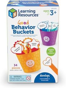 Learning Resources Good Behavior Buckets, Social Emotional Toy, Preschool Toy, Ages 3+