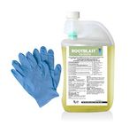 RootBlast - RootBlast 360 Glyphosate Home Garden Weedkiller - 1L Bottle with Integral Measuring Device Pair - Includes Pair Of gloves - 1L Makes Up to 50L