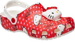 Crocs Unisex-Adult Sanrio Hello Kitty & Friends Classic Clogs, Multi Hello Kitty, 5 Men/7 Women